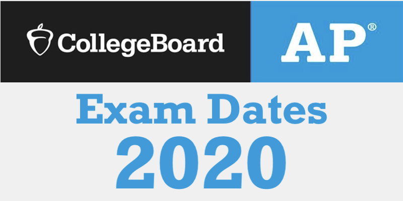 AP exam dates 2020