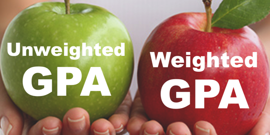 weighted/unweighted 加權GPA