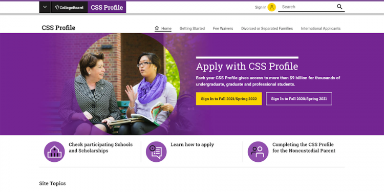 CSS Profile