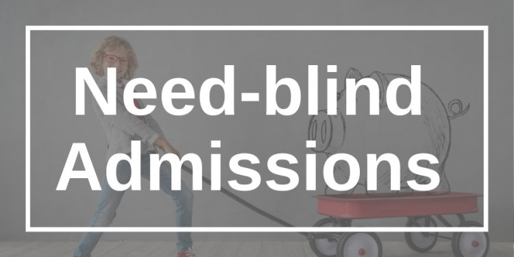 Need-blind admissions