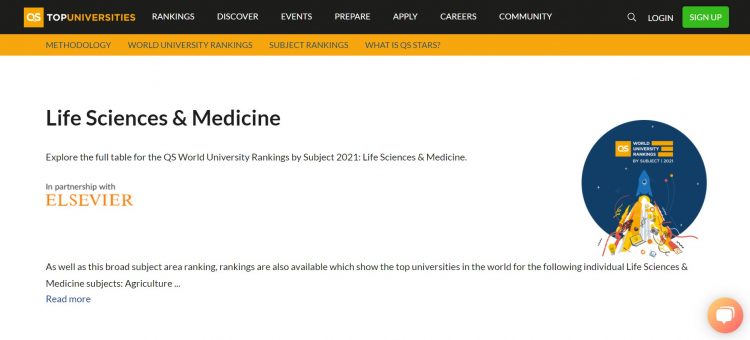 QS Life Sciences & Medicine