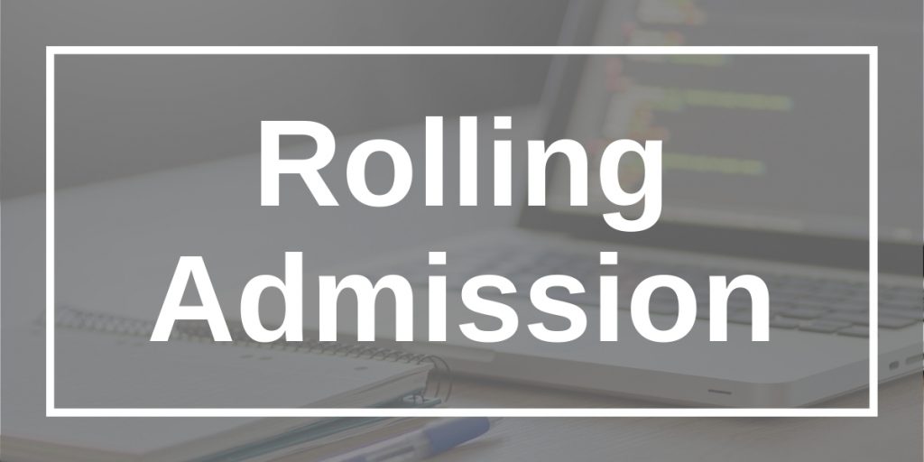 What is rolling admission: BusinessHAB.com