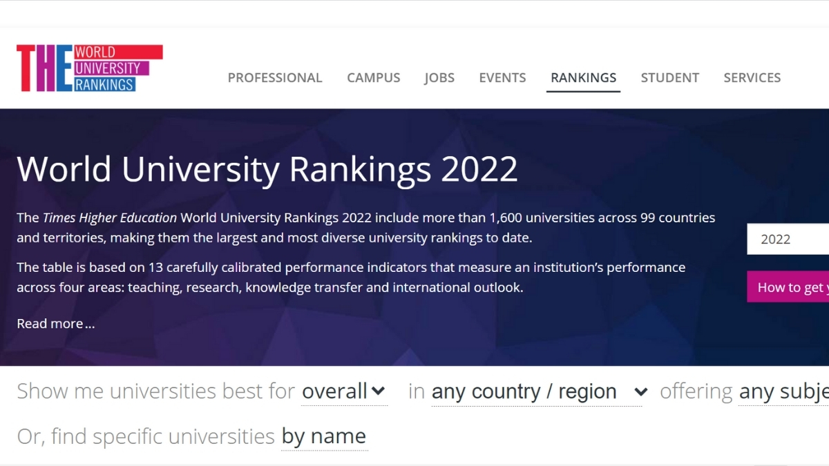 2022 THE 世界大學排名出爐:牛津繼續蟬聯第一,台大跌出百名外 | Ivy-Way留學部落格 | 最即時、完整的美國大學升學資訊