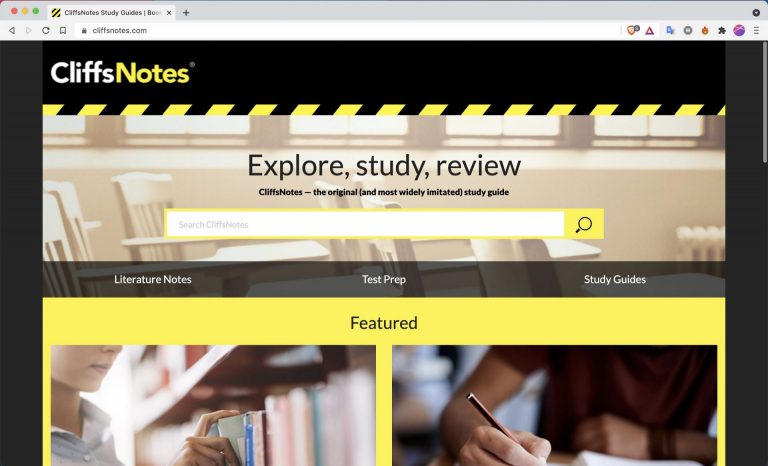 SparkNotes, LitCharts, CliffsNotes, 這3個小說筆記網站幫你稱霸高中英文文學課！ | Ivy-Way留學部落 ...