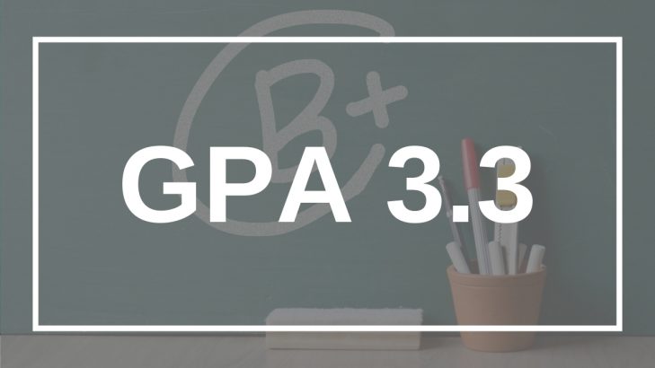 GPA 3.3