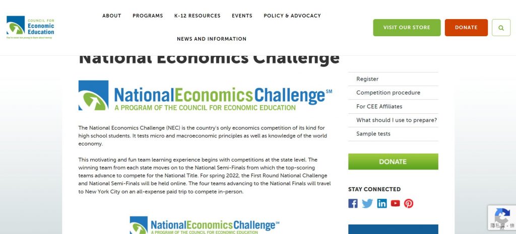 National Economics Challenge