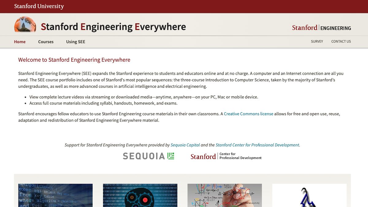 Stanford Engineering Everywhere (SEE)