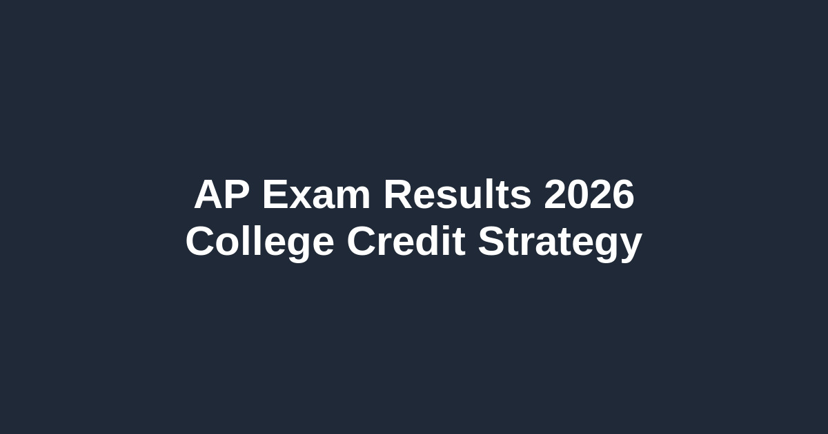 ap results 2026