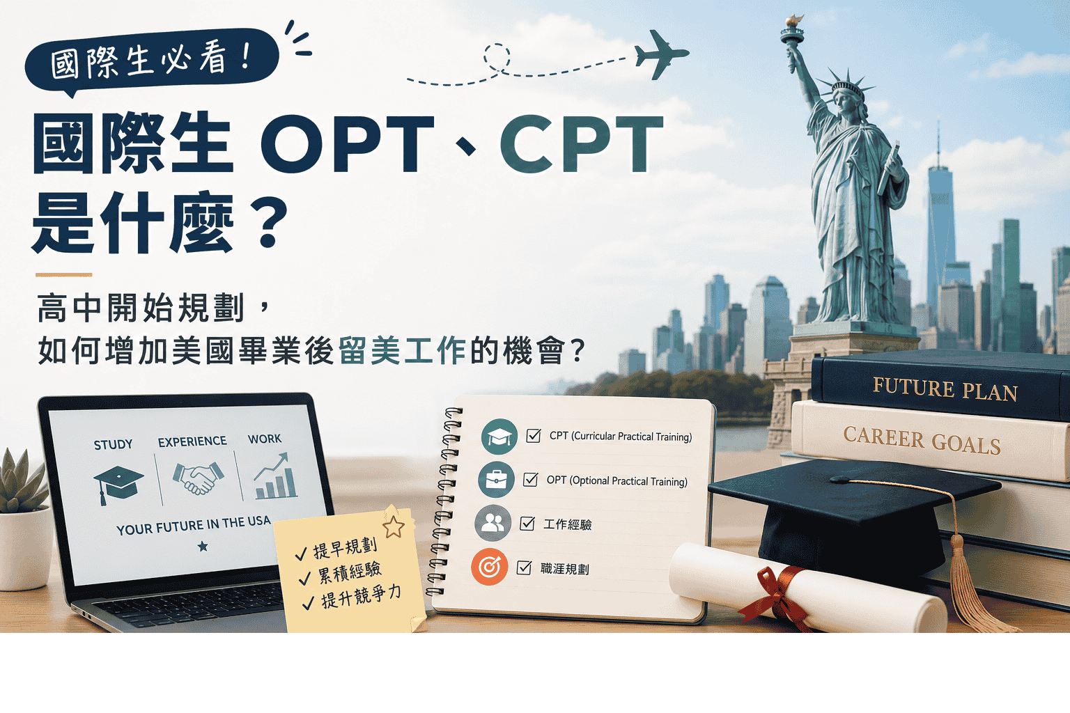 國際生OPT、CPT是什麼？